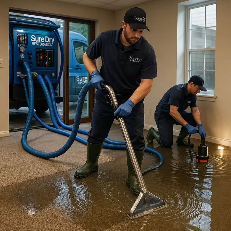 Water Extraction and Removal process in Allentown, NJ